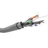 Goobay 93953 kabel sieciowy Szary 100 m Cat6 S/FTP (S-STP)