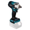 Makita DTW300Z wkrętak zasilany/zakrętark udarowy 3200 RPM Czarny, Niebieski