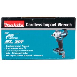 Makita DTW300Z wkrętak zasilany/zakrętark udarowy 3200 RPM Czarny, Niebieski