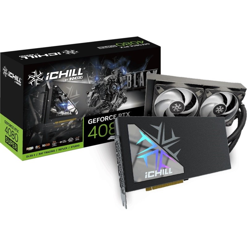 Karta graficzna INNO3D GeForce RTX 4080 SUPER ICHILL BLACK