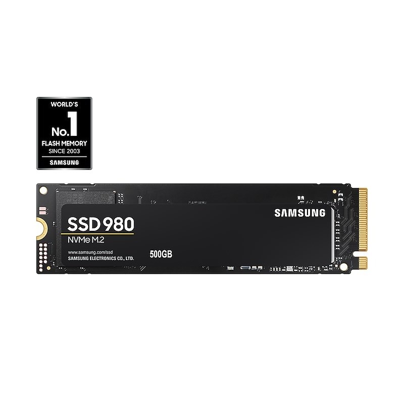 Dysk SSD Samsung 980 500 GB M.2 2280 PCI-E x4 Gen3 NVMe (MZ-V8V500BW)