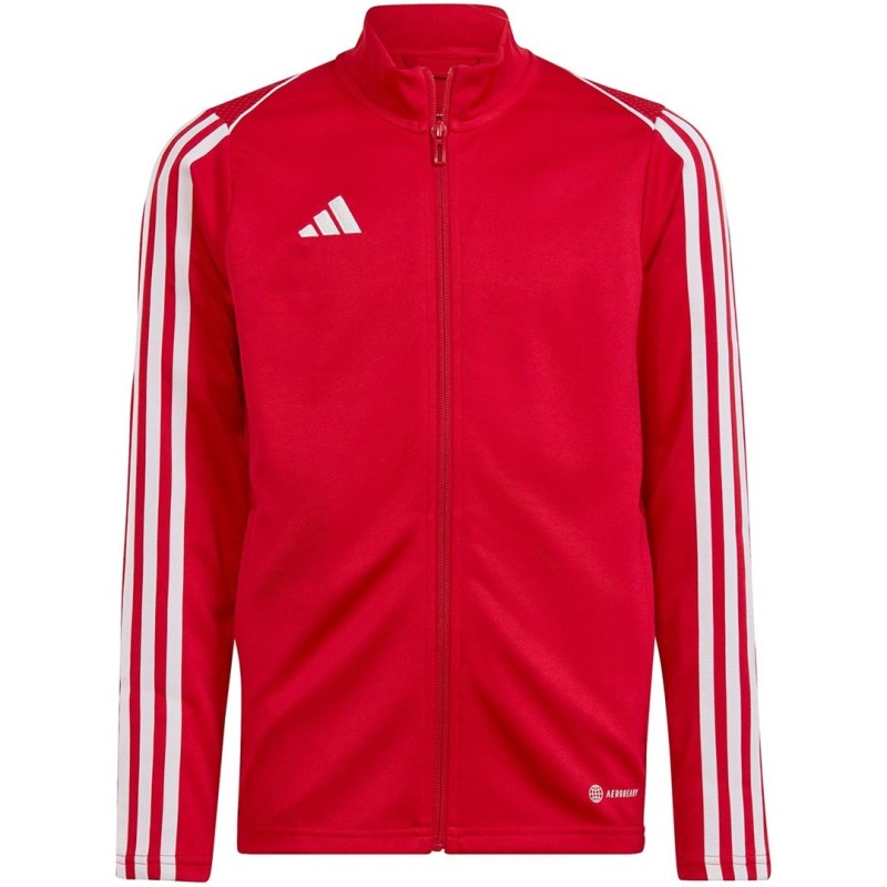 Bluza dla dzieci adidas Tiro 23 League Training czerwona HS3527 116cm