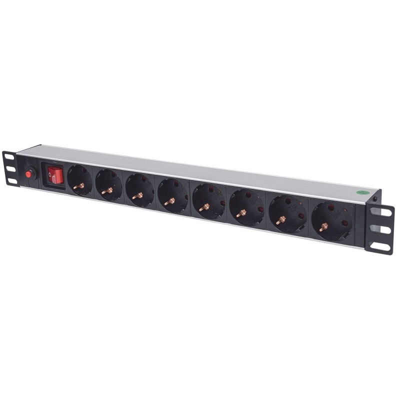 INTELLINET LISTWA ZASILAJĄCA RACK 19 X8 1U SCHUKO 3M BEZPIECZNIK 713986