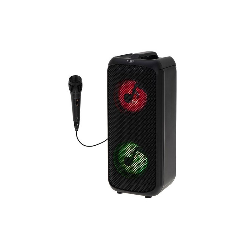 Głośnik bluetooth z radiem / funkcja karaoke Adler Adler