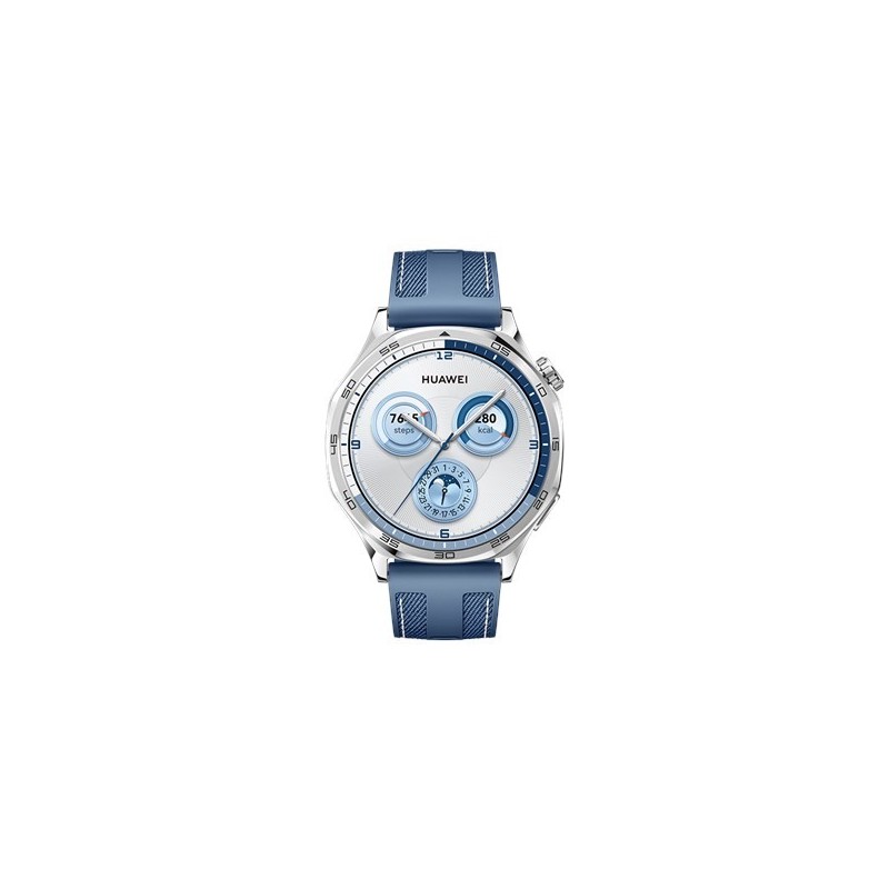 Huawei WATCH GT 5 46mm Vili-B19F | Inteligentny zegarek | GPS (satelitarny) | Dioda AMOLED | 1,43 cala | Niebieski