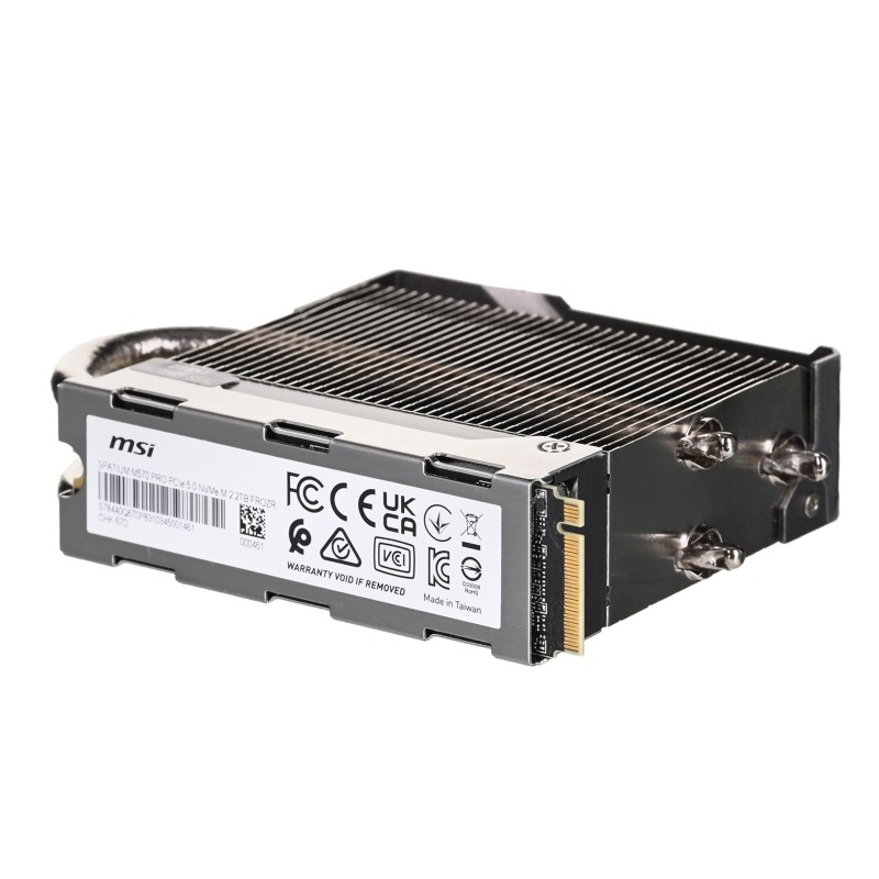 Dysk SSD MSI SPATIUM M570 PRO 2TB PCIe 5.0 NVMe M.2 2280 FROZR