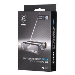 Dysk SSD MSI SPATIUM M570 PRO 2TB PCIe 5.0 NVMe M.2 2280 FROZR