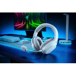 Razer Barracuda X Zestaw słuchawkowy Przewodowy i Bezprzewodowy Opaska na głowę Gaming USB Type-C Bluetooth Biały