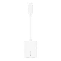 Adapter Belkin RockStar USB-C to USB-C Audio + Charge Adapter