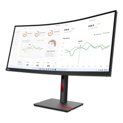 Lenovo ThinkVision T34w-30 LED display 86,4 cm (34") 3440 x 1440 px Wide Quad HD Czarny