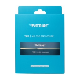 Patriot TXD obudowa USB3.2 do SSD M.2 NVMe 1.3, do 8TB - Aluminium