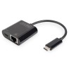 Digitus Adapter USB Type-C™ Gigabit Ethernet z obsługą Power Delivery