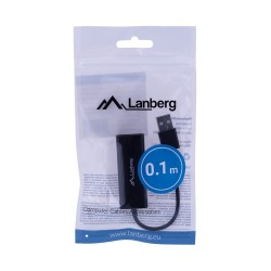 Karta sieciowa Lanberg NC-0100-01 (USB 2.0 1x 10/100Mbps)