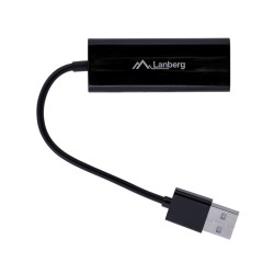 Karta sieciowa Lanberg NC-0100-01 (USB 2.0 1x 10/100Mbps)