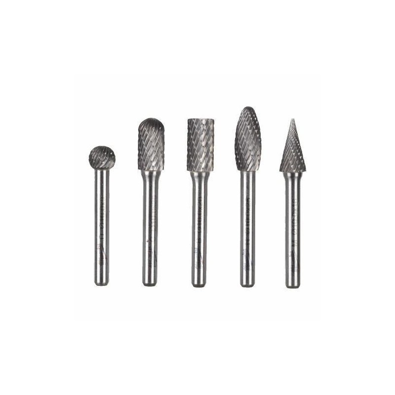 MILWAUKEE FREZY DO METALU 6 x 12,7mm TCT ZESTAW 5szt.