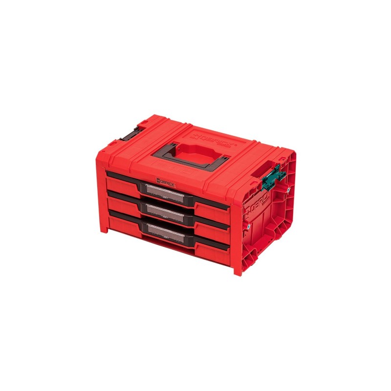 QBRICK SYSTEM PRO DRAWER 3 TOOLBOX 2.0 EXPERT RED ULTRA HD CUSTOM