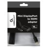 Adapter GEMBIRD A-MDPM-HDMIF-02 (Mini DisplayPort M - HDMI F 0,15m kolor czarny)