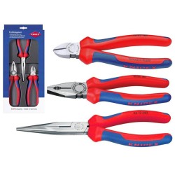 KNIPEX 00 20 11 zestaw szczypiec do prac warsztatowych i serwisowych 3szt.