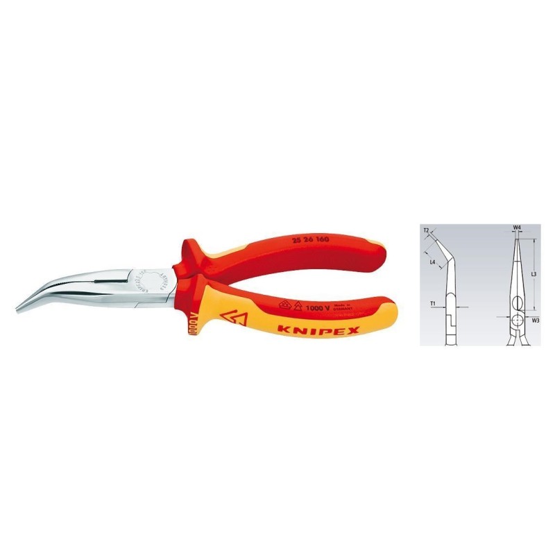 Knipex 25 26 160 szczypce Szczypce ukośne