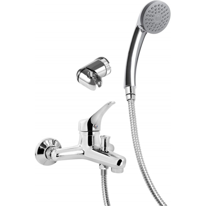 Bateria wannowa ścienna z zestawem prysznicowym BOJ_011M 5908212080023