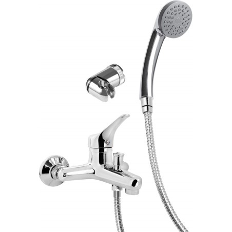 Bateria wannowa ścienna z zestawem prysznicowym BOJ_011M 5908212080023