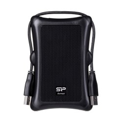 Dysk zewnętrzny HDD Silicon Power Armor A30 (1TB 2.5" USB 3.2 5400 obr/min Black SP010TBPHDA30S3A)