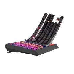 GENESIS Thor 230 TKL klawiatura Gaming USB + RF Wireless + Bluetooth QWERTY Szary