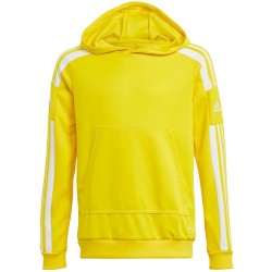 Bluza dla dzieci adidas Squadra 21 Hoody Youth żółta GP6431 128cm