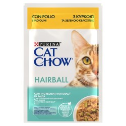 PURINA CAT CHOW Hairball Kurczak 85g