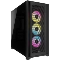 Corsair iCUE 5000D RGB Airflow Midi Tower Czarny