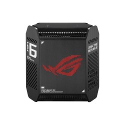 ASUS ROG Rapture GT6 AX10000 AiMesh 1 Pack Tri-band (2.4 GHz/5 GHz/5 GHz) Wi-Fi 6 (802.11ax) Czarny 4 Wewnętrzne