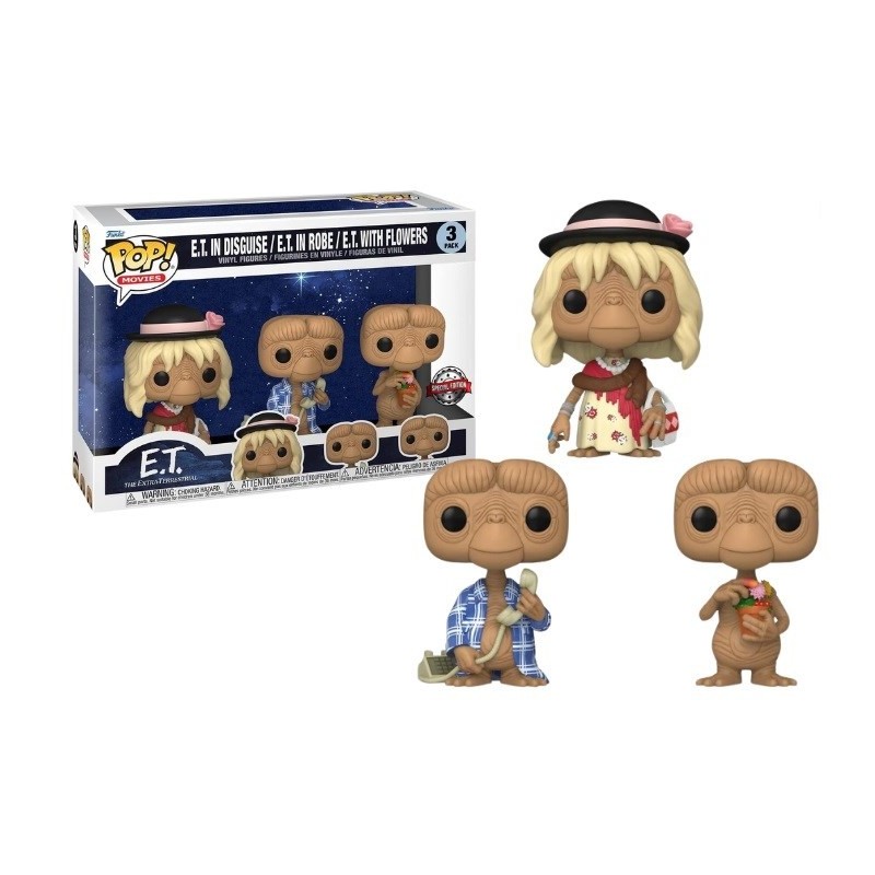 FUNKO POP FIGURKA E.T. 3-pack 65051