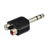 SSQ HA7 - Adapter 2 x gniazdo RCA - jack stereo 6.3mm