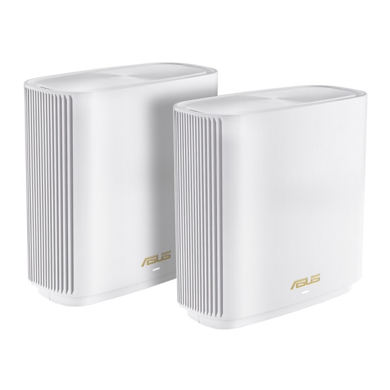 ASUS ZenWiFi XT9 (W-1-PK) Tri-band (2.4 GHz/5 GHz/5 GHz) Wi-Fi 6 (802.11ax) Biały 4 Wewnętrzne ASUS ZenWiFi XT9 (W-1-PK) Tri-band (2.4 GHz/5 GHz/5 GHz) Wi-Fi 6 (802.11ax) Biały 4 Wewnętrzne