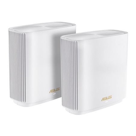ASUS ZenWiFi XT9 (W-1-PK) Tri-band (2.4 GHz/5 GHz/5 GHz) Wi-Fi 6 (802.11ax) Biały 4 Wewnętrzne