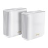 ASUS ZenWiFi XT9 (W-1-PK) Tri-band (2.4 GHz/5 GHz/5 GHz) Wi-Fi 6 (802.11ax) Biały 4 Wewnętrzne