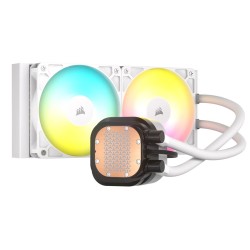 CORSAIR NAUTILUS 240 ARGB White, 240mm Radiator, Liquid CPU Cooler