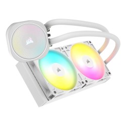 CORSAIR NAUTILUS 240 ARGB White, 240mm Radiator, Liquid CPU Cooler