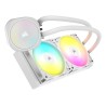 CORSAIR NAUTILUS 240 ARGB White, 240mm Radiator, Liquid CPU Cooler