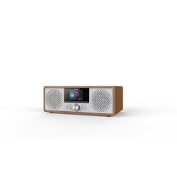 Wieża stereo Denver MIR-270DW z radiem internetowym dark wood