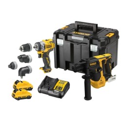 DeWALT DCK2101L2T-QW wkrętak zasilany/zakrętark udarowy Czarny, Żółty