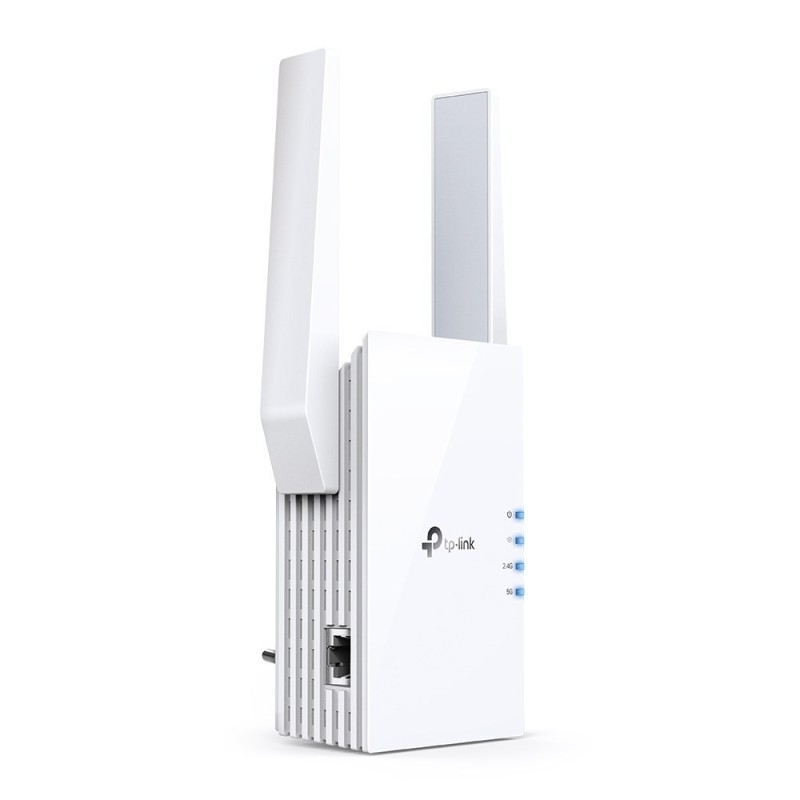Przedłużacz sieciowy TP-Link RE505X, nadajnik i odbiornik sieci, biały, 10/100/1000 Mbit/s
