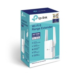 Przedłużacz sieciowy TP-Link RE505X, nadajnik i odbiornik sieci, biały, 10/100/1000 Mbit/s