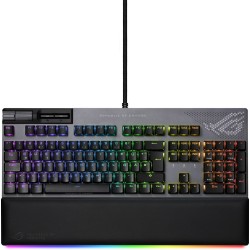 ASUS ROG Strix Flare II Animate klawiatura Gaming USB QWERTZ Niemiecki Czarny