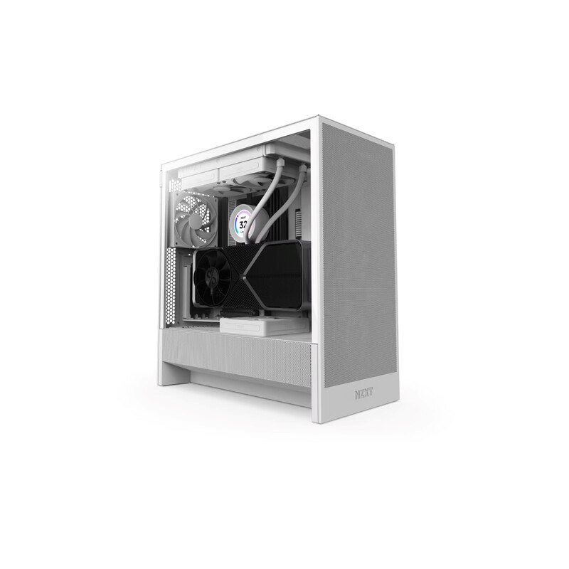 OBUDOWA NZXT H5 FLOW (2024) MIDI TOWER Z OKNEM BIAŁA