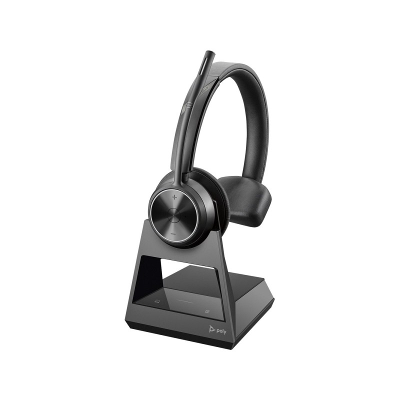 Poly Savi 7310 Office DECT 1880-1900 MHz Single Ear Headset EMEA - INTL English Loc Euro plug