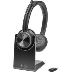 Poly Savi 7320 UC Stereo DECT 1880-1900 MHz Headset EMEA - INTL English Loc Euro plug