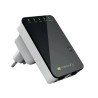 Router bezprzewodowy Techly I-WL-REPEATER2 Fast Ethernet Czarny, Biały