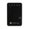 Router bezprzewodowy Techly I-WL-REPEATER2 Fast Ethernet Czarny, Biały