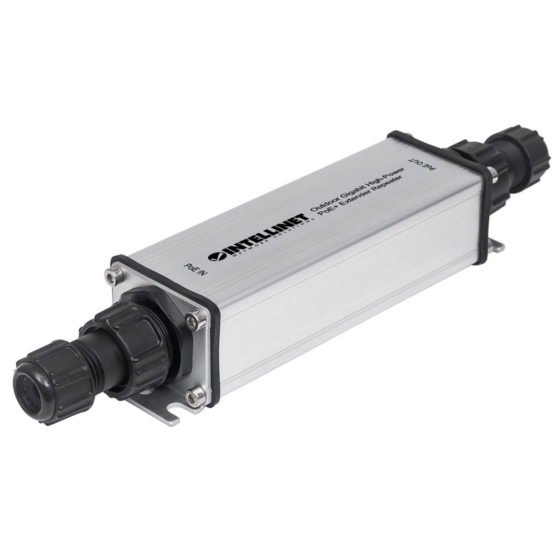 INTELLINET GIGABITOWY EXTENDER SYGNAŁU POE/POE+ 1- INTELLINET GIGABITOWY EXTENDER SYGNAŁU POE/POE+ 1-